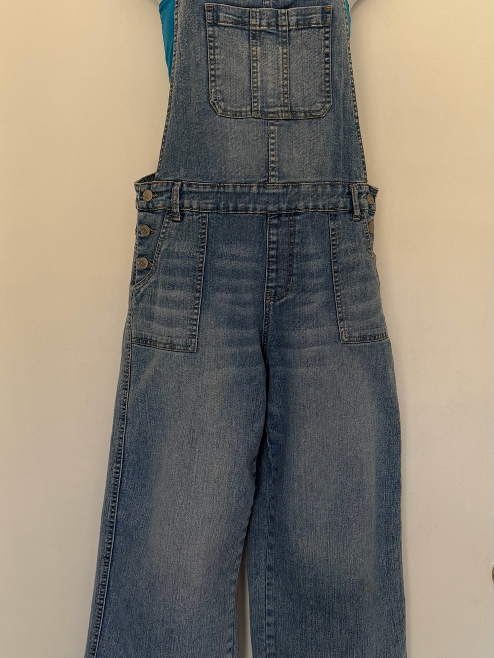 Jordache Light Wash Denim Overalls